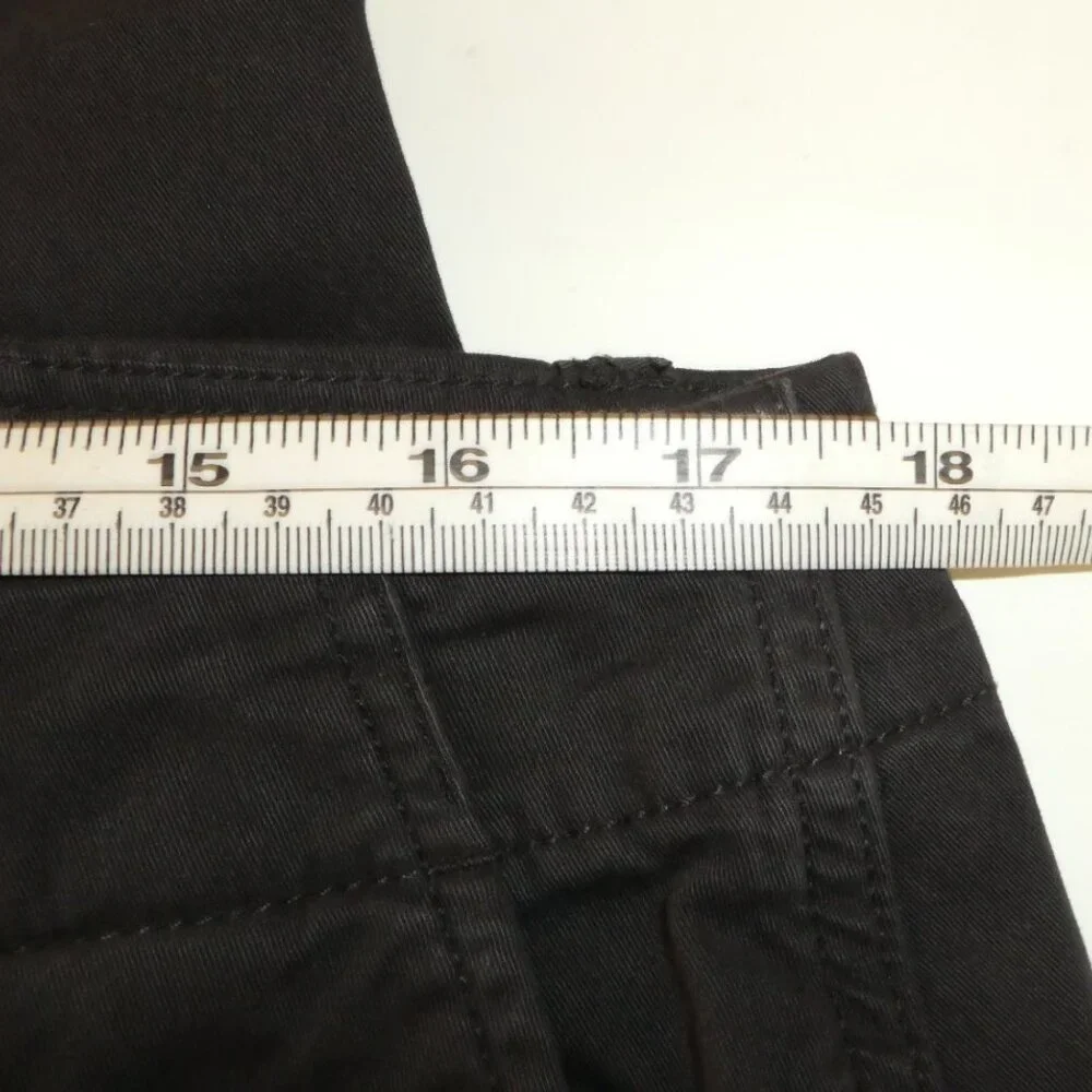 2 x GAP Mid Rise Downtown Khakis - Black - Picture 8 of 13